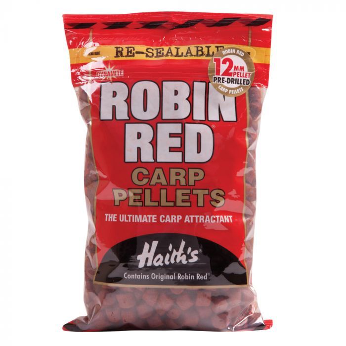 Robin Red Pellets - 12mm Pre Drilled 10