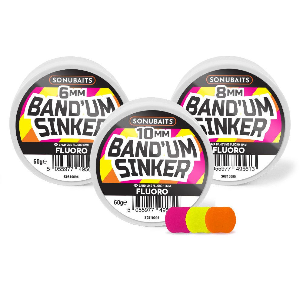 Bandum Sinkers - Fluoro 8mm